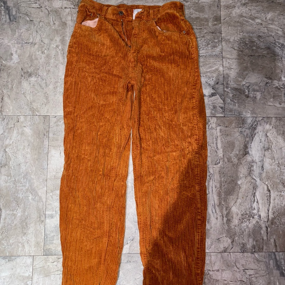 BDG Orange Couduroy Pants